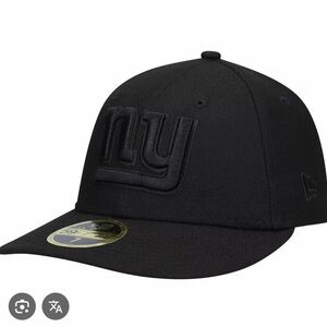 New Era NFL 9FIFTY Black On Black Adjustable Snapback Hat